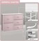 Sorbus Dresser with 5 Drawers - Storage Chest Organizer with Steel Frame, Wood Top, Handles, Fabric Bins